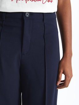 Dar Fit D?z Geni? Pa?a Kad?n Pantolon