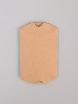 Цена за 10 шт. Коробка складная крафт, 9 х 6,5 х 2,5 см