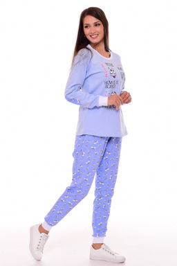 Пижама женская 1-174б (лазурь)