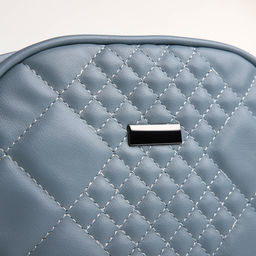 Сумка женская кросс-боди на молнии, цвет серо-голубой - Simaland фото 5