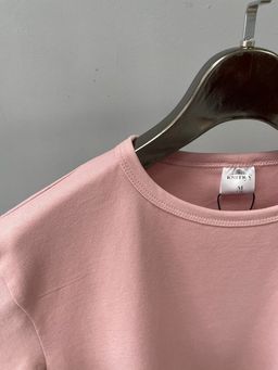 178 Футболка базовая, пудра - Knitka wear фото 3