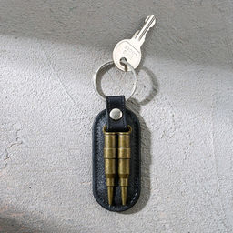 Цена за 2 шт. Брелок для ключей металлический «23 февраля», 10×3 см