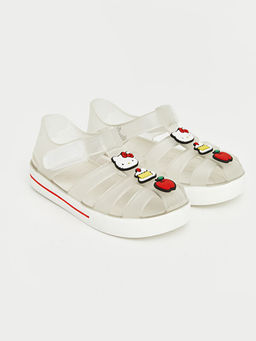 Hello Kitty Bask?l? K?z ?ocuk Sandalet