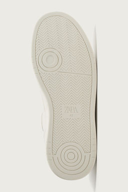 ZAPATILLA ESTILO RETRO / Blanco - Zara фото 4