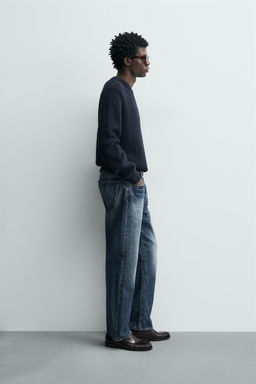 REGULAR FIT COTTON JUMPER - Zara фото 4