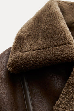 DOUBLE-FACED SHORT JACKET - Zara фото 7