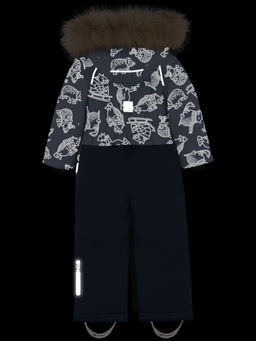 Комбинезон 8з1924 хаки/черный - Nikastyle фото 20