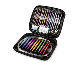 Спицы GAMMA разборные круговые в наборе SN-10 алюминий d 2.75-10.0 мм 26 шт в пенале фото 5