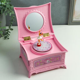 Шкатулка музыкальная Розовый ларец, 15?9?13.5 см