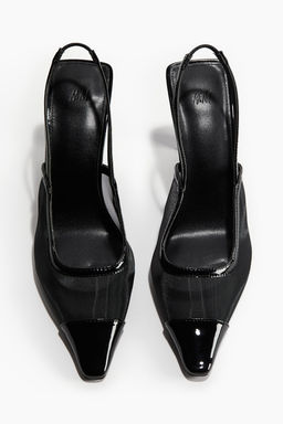 Salones destalonados de malla - H&m фото 4