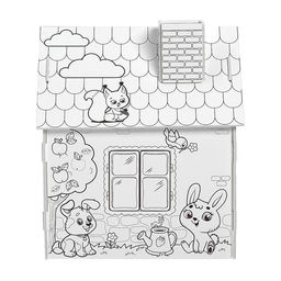 Домик-раскраска Весёлые зверята, 3в1 - Zabiaka фото 7