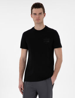 Siyah Regular Fit Ti__rt