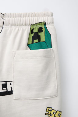MINECRAFT  MOJANG AB.  PLUSH BERMUDA SHORTS - Zara фото 4