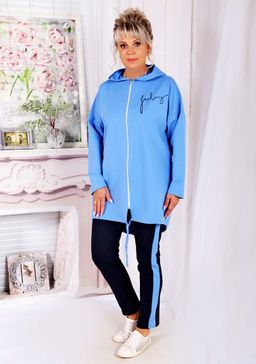 Костюм Саманта голубой