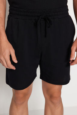 TRENDYOL MAN Siyah Regular Fit Orme Sortlu Pijama Tak?m? TMNSS23PT00038 - Trendyolmilla фото 7