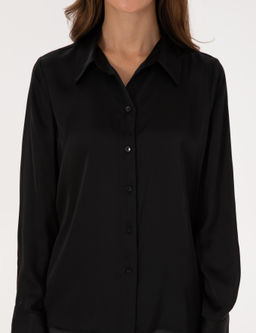 Siyah Comfort Fit Uzun Kollu G_mlek - Pierre cardin фото 6