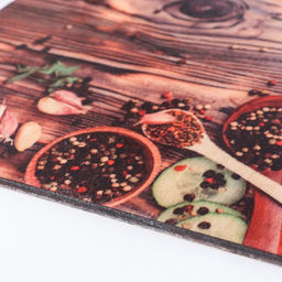 Доска разделочая с декором «Готовка», 29.25×18.75×0.55 см, дерево