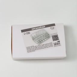 Органайзер для хранения косметики, 24 секции, 14.5×9.5×7.5 см, прозрачный