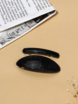 Цена за 2 шт. Заколка - автомат для волос «Звёздное небо», набор 2 шт., 9 см и 7.5 см