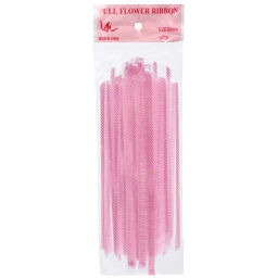 Цена за 10 шт. Бант для оформления подарка "Сияние" 5 см, d=15 см, Нежно-розовый