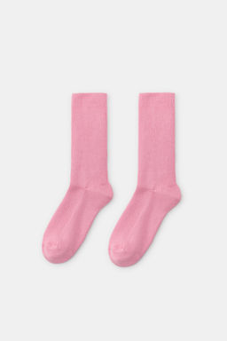 CALCETINES B?SICOS MICRO CANAL? / Fucsia