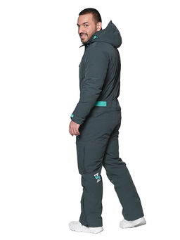 Комбинезон A-89025 Темно-серый