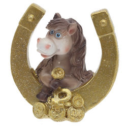 Фигурка декоративная "Лошадка", L6,5 W4 H7 см, 4в.