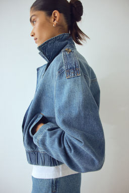 Chaqueta denim cruzada - H&m фото 4