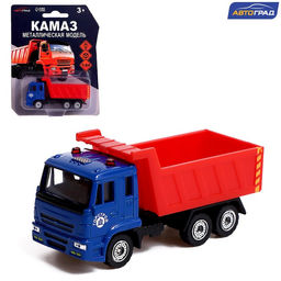 Грузовик металлический КАМАЗ Самосвал, масштаб 1:64, МИКС