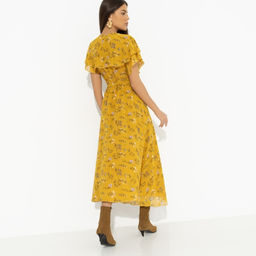 Платье на запах, Счастье влюбленности (желтый) - Charutti фото 5