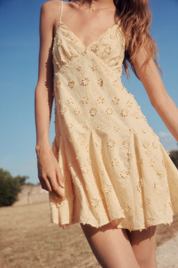 Vestido de algod?n con aplicaciones - H&m фото 9