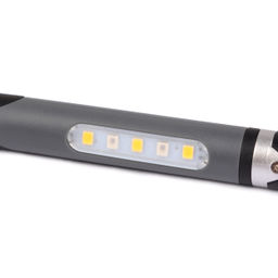 Фонарь универсальный COMIRON PEN GREY корпус: жёсткий ABS, IPX5; свет: 1 XPG, 100lm, 5COB; аккум: 260 mAh, USB; серый /уп 60/ - ГалеонТрейд фото 12