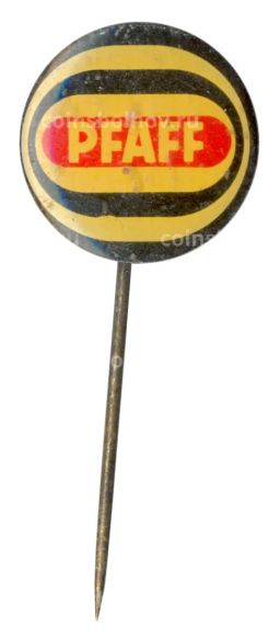Значок рекламный Pfaff (Германия)