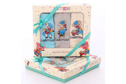 Набор Сал. METEOR вафель. в короб. 40х60 (3 шт.) MAIALI CARINI-10000 - Наталья-текстиль фото 2