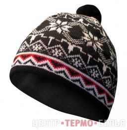 918 LOPOMA Шапка с орнаментом унисекс