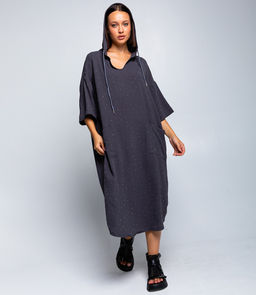 Платье #КТ2932 (1), графит - Dommod фото 4