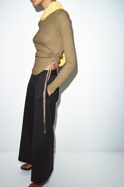 INTERLOCK TROUSERS - Zara фото 4