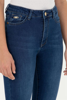 Женские темно-синие джинсовые брюки Неожиданная скидка в корзине - U.s. polo assn фото 6