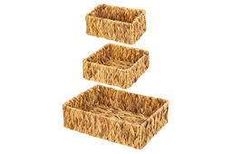 Набор 3 плетеных корзин 36*26*10 см - Elan gallery фото 4