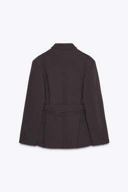 BELTED BLAZER - Zara фото 8