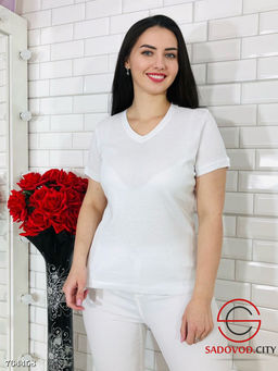 Футболка базовая для женщин - Bruno фото 2