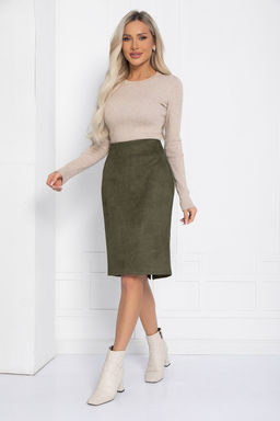 Юбка Ребекка (хаки) Ю12283-25 - Lt collection фото 5