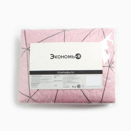 Покрывало евро макси Экономь и Я Мозайка 240*2105см, 100% полиэстер, 190гр/м2  фото 4