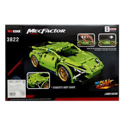 Конструктор гоночная машина DECOOL MecFactor, инерционный, 248 деталей, 6+  фото 7