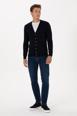 Erkek Lacivert Basic Triko H_rka - U.s. polo assn фото 4