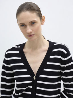 Conso/KCL 240739 - black/milk Кардиган женский  фото 2