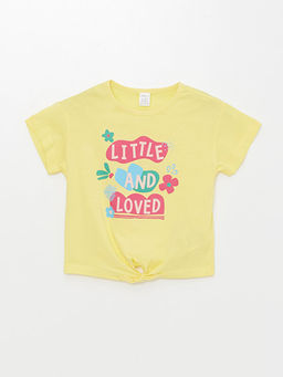 Bisiklet Yaka K?sa Kollu K?z Bebek Ti??rt