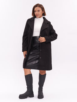 Пальто из букле ZPL13023BLK01 - Артесса фото 4
