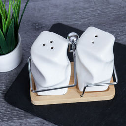 Набор для специй 2 предмета / UK-587 /уп 48/ на деревянной подставке - Галеонтрейд фото 12