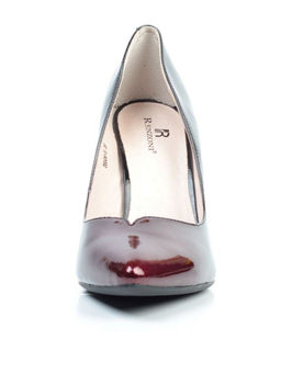 DBH06-5 RED/BLACK Туфли женские (натуральная кожа)